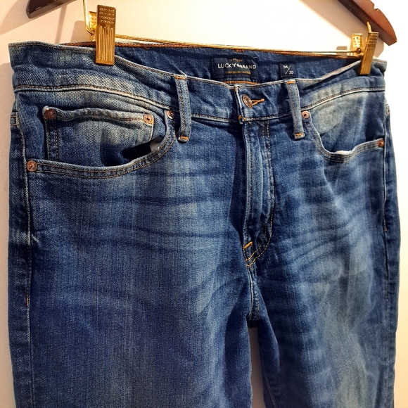 Lucky brand | Blue Denim Jeans heritage slim short W34 L30 - Picture 2 of 11